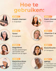 Daily 8-step skincare routine - anti alle huidproblemen en zonnestralen - Velveux - 8720865759036 - Vegan en Natuurlijke skincare routine's