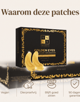 Golden eyes - Collageen oogmaskers - VelveuxNL - 8720256752028 - Vegan en Natuurlijke skincare routine's