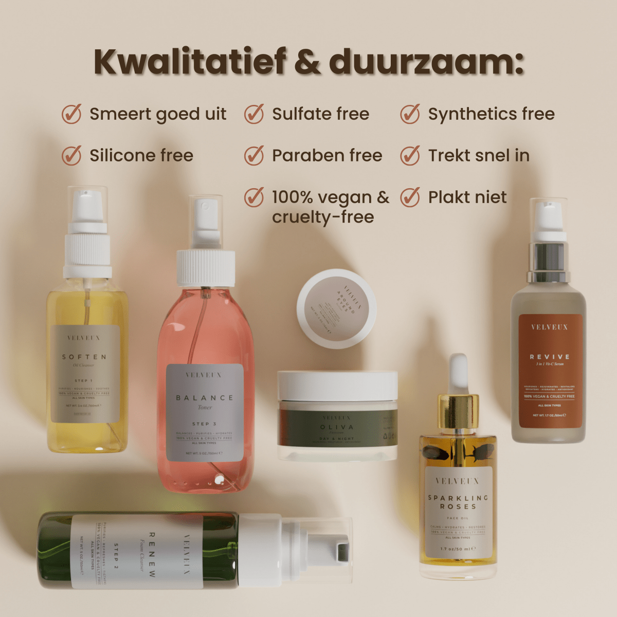 Oogcrème tegen wallen en oogzakjes | best getest 2024 | 1+1 Gratis - VelveuxNL - 8720865759180 - Vegan en Natuurlijke skincare routine's