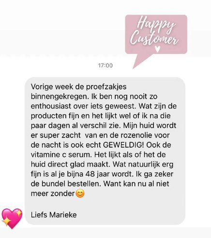 Sample pakket - Velveux - 8720865759371 - Vegan en Natuurlijke skincare routine's