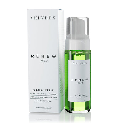 Renew - natuurlijke schuim gezichtsreiniger - foam cleanser face