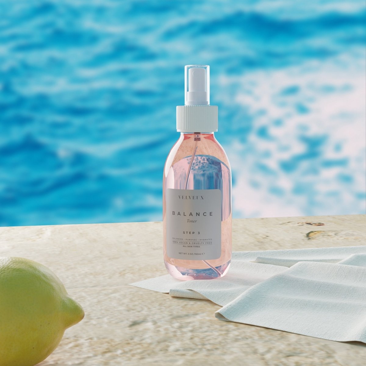 Waarom je huid snakt naar een toner in de zomer - VelveuxNL