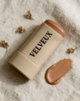 Velveux Skin Tint Balm flatlay