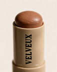 Velveux Skin Tint Balm textuur macro