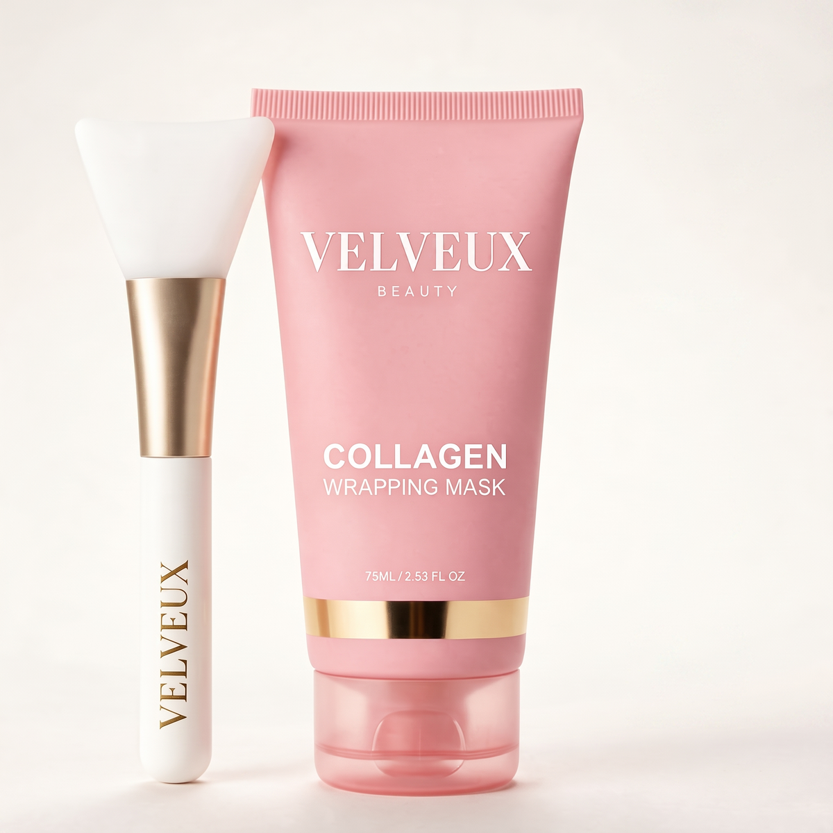 Velveux Bio Collageen Masker met siliconen kwast - 75 ml