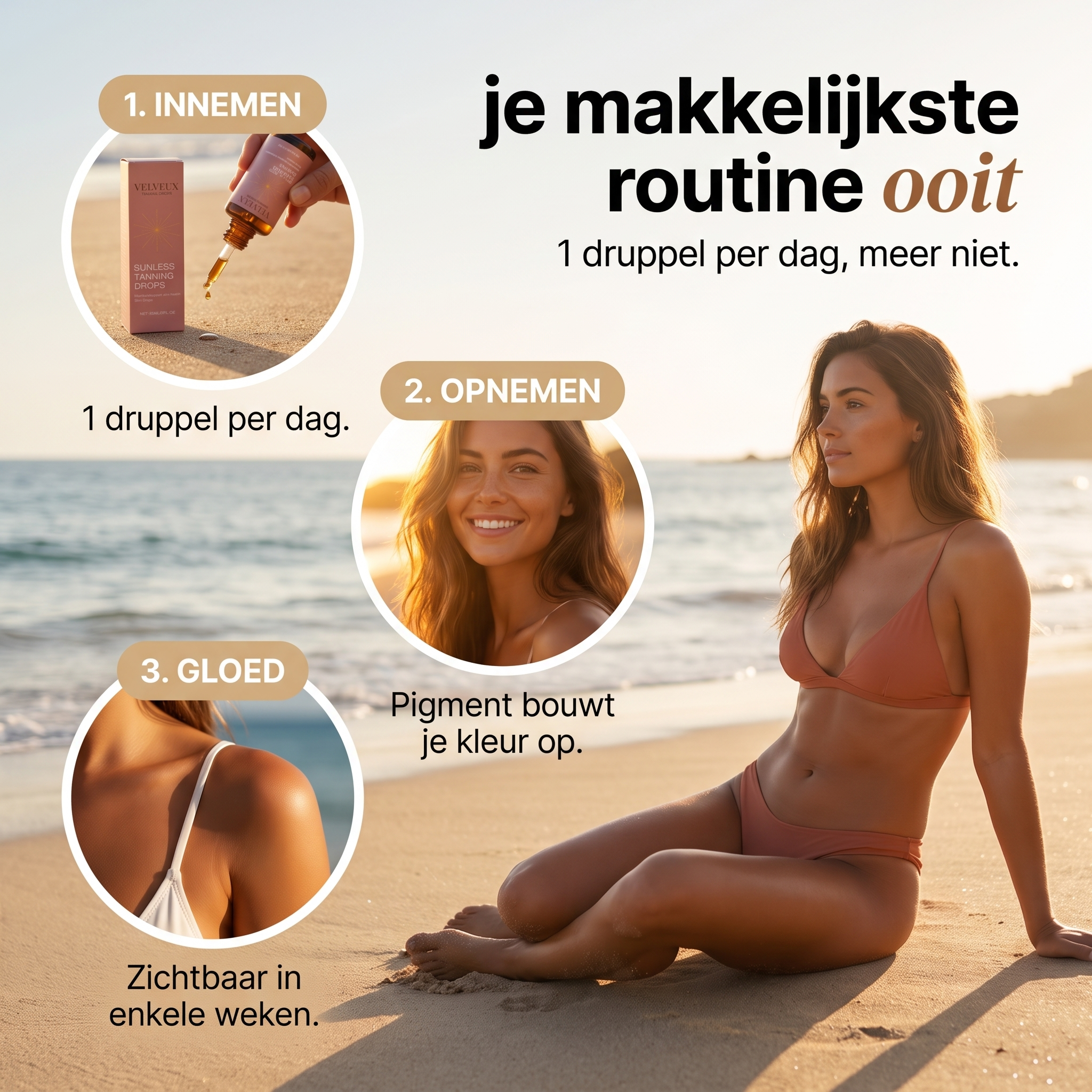 Je makkelijkste routine ooit - innemen, opnemen, gloed