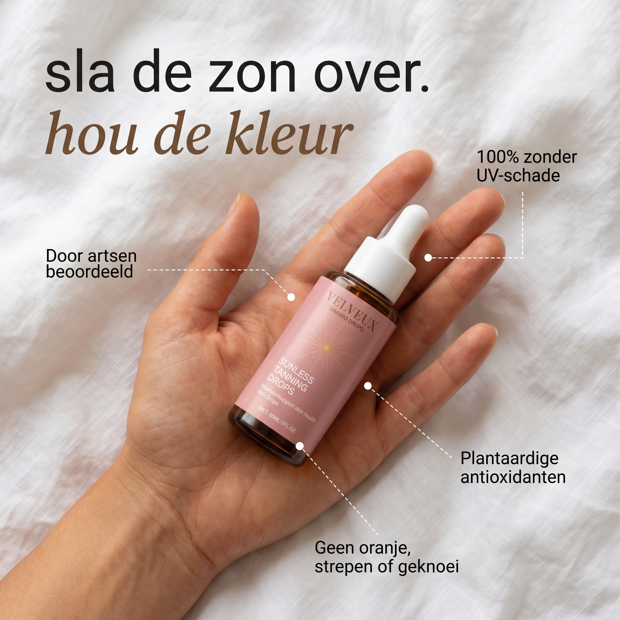 Sla de zon over, hou de kleur - vier kenmerken
