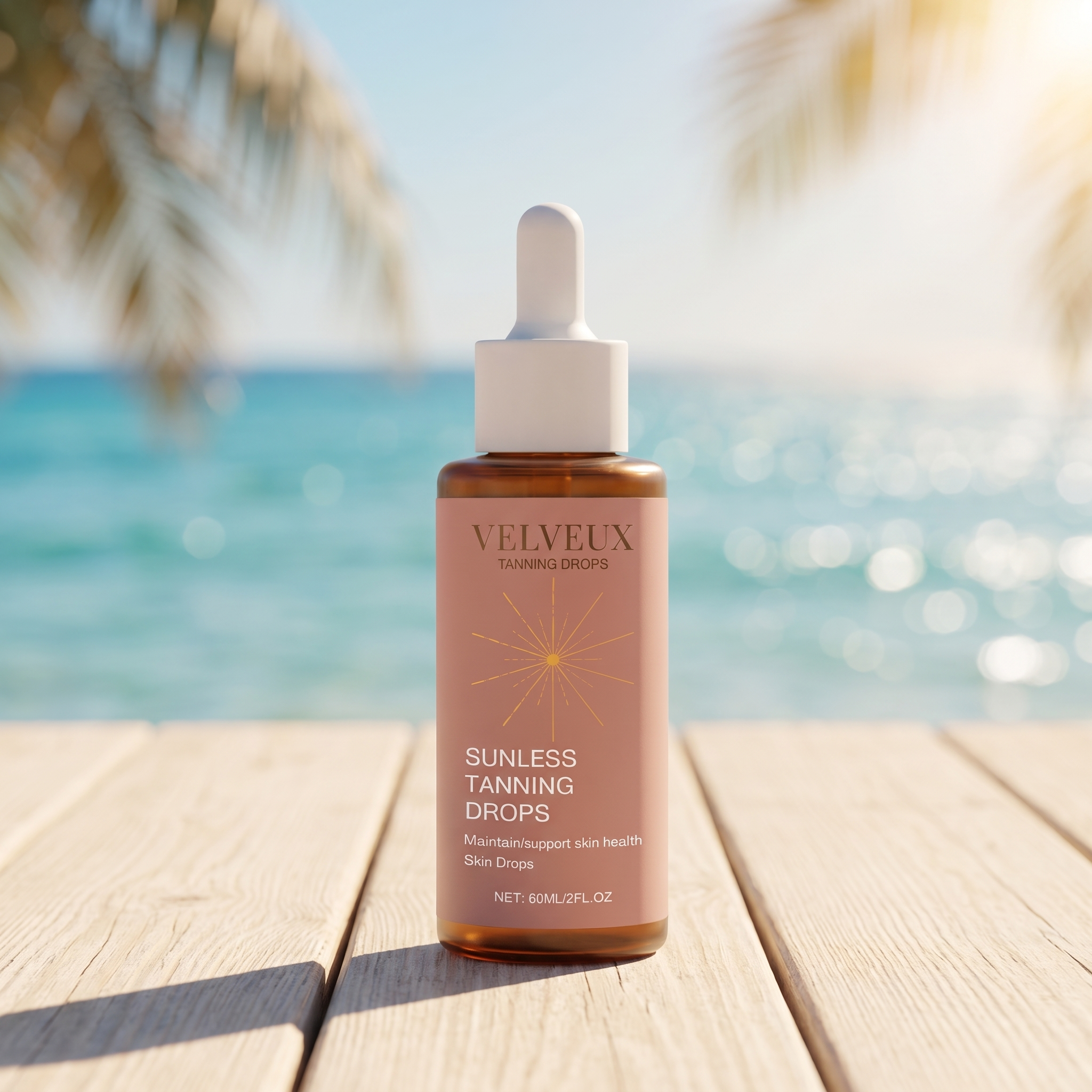 Velveux tanning drops 3.0 - de druppels zelf
