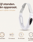 Vijf standen, 15 niveaus, 15 minuten en 90 dagen garantie in een icoonrij