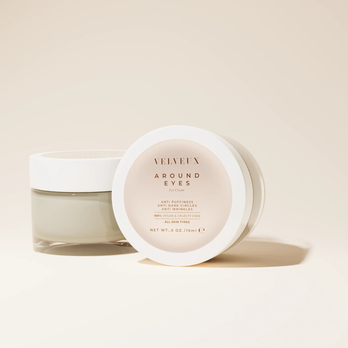 Oogcrème tegen wallen en oogzakjes | best getest 2025 | 1+1 Gratis - VelveuxNL - 8720865759180 - Vegan en Natuurlijke skincare routine's