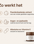 Oogcrème tegen wallen en oogzakjes | best getest 2025 - VelveuxNL - 8720256752189 - Vegan en Natuurlijke skincare routine's