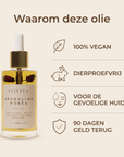 Rozen gezichtsolie tegen eczeem, irritaties en roodheid - VelveuxNL - 8720256752165 - Vegan en Natuurlijke skincare routine's