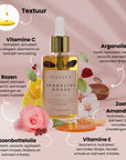 Sparkling Roses - natuurlijke gezichtsolie - rozenolie gezicht - Velveux - 8720256752165 - Vegan en Natuurlijke skincare routine's