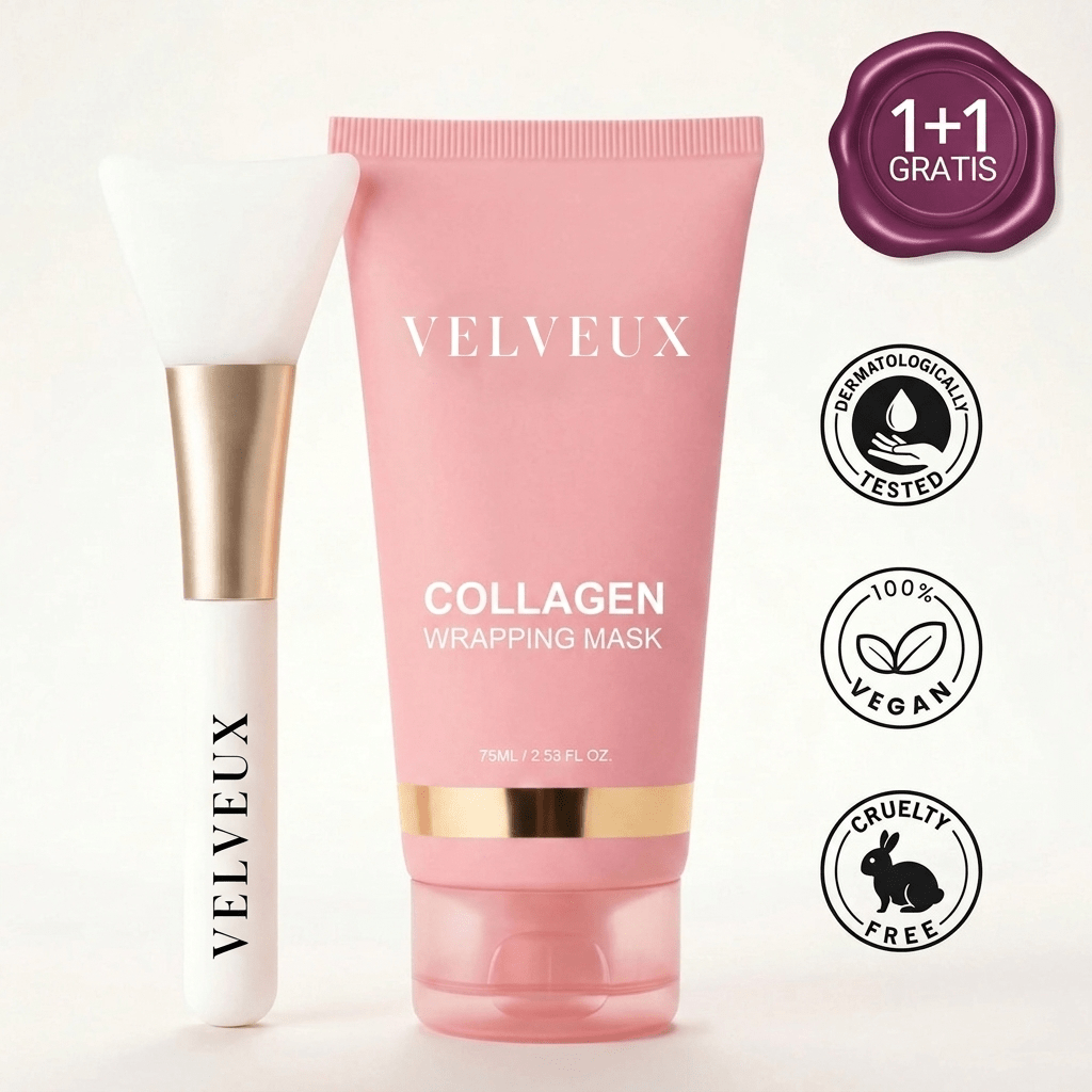 Velveux Bio collageen masker - VelveuxNL - VLV-BCM-01 - Vegan en Natuurlijke skincare routine's