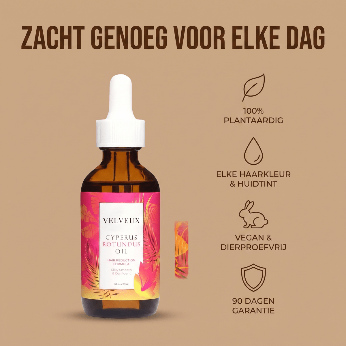 Velveux Cyperus Rotundus Olie - VelveuxNL -  - Vegan en Natuurlijke skincare routine's
